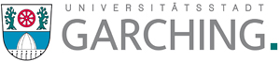 Logo: Universitätsstadt Garching b. München